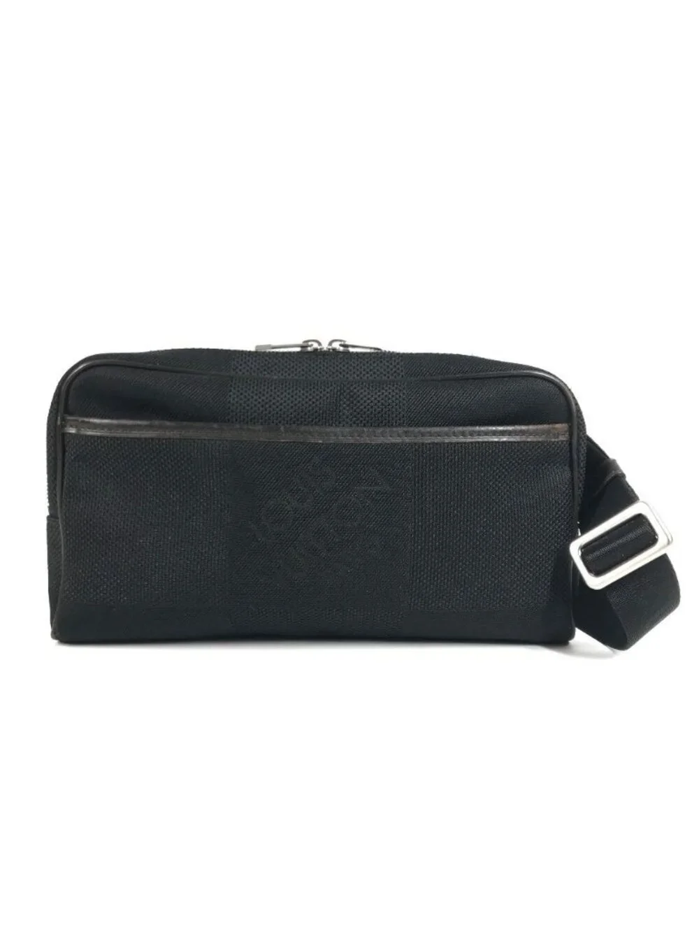 Louis Vuitton Belt Bag Acrobat Damier Geant Canvas Black